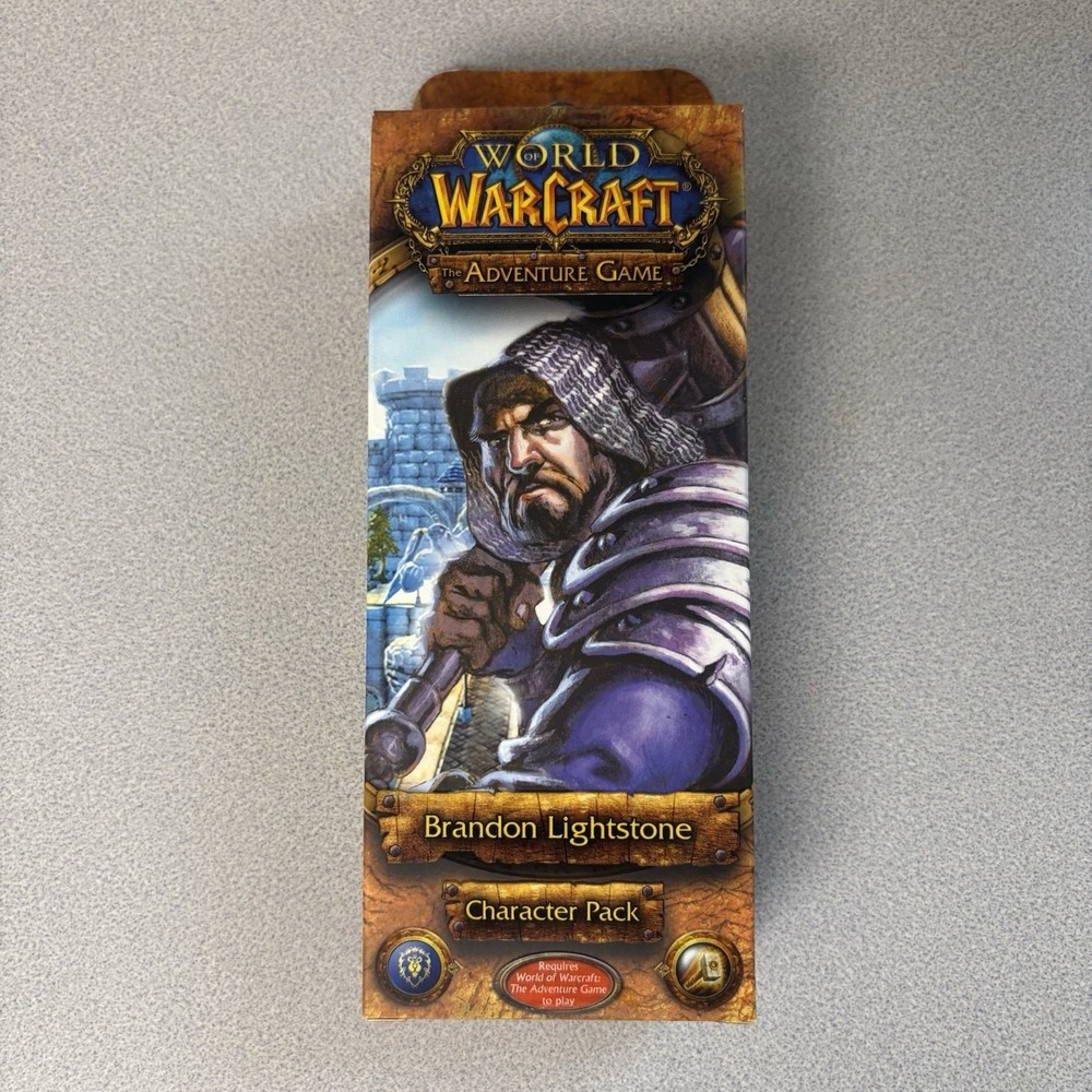 Fantasy Flight World of Warcraft Character Pack WC09 Brandon Lightstone NEW‎
